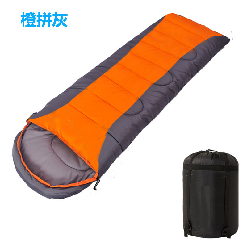 Envelope-style camouflage outdoor sleeping bags for spring, summer, autumn and winter, camping sleeping bags, outdoor adult cotton sleeping bags Specification image