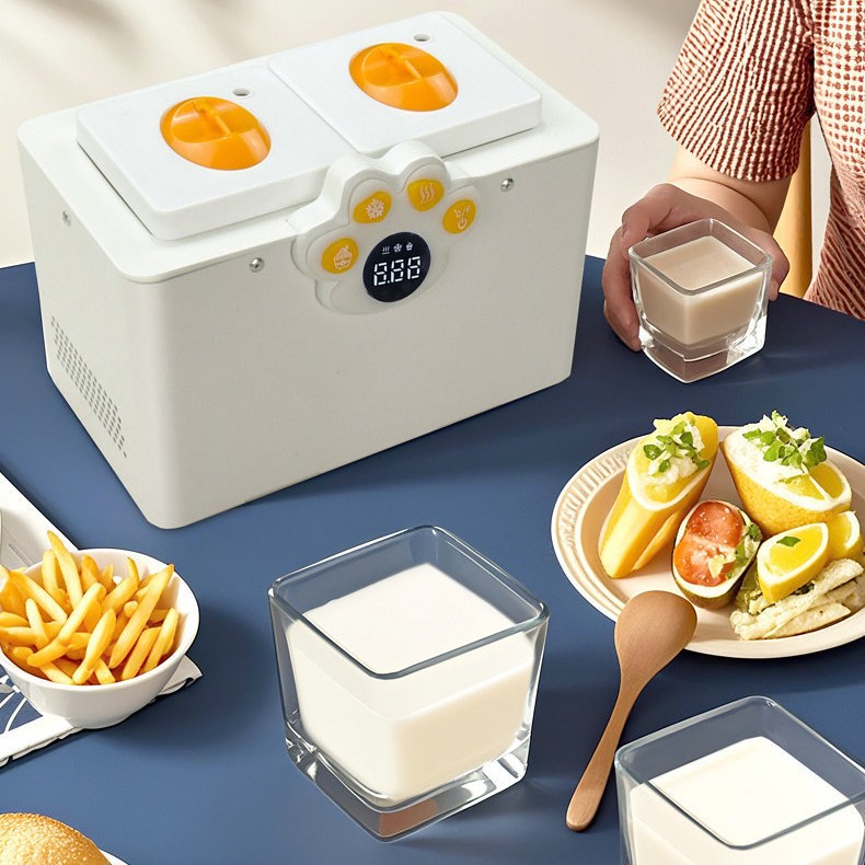 Wholesale of large-capacity portable and quick yogurt makers, home homemade yogurt fermentation machines, and fully automatic constant-temperature fermentation machines Specification image