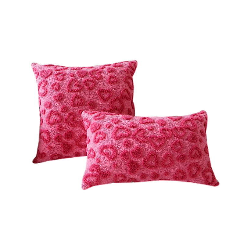 抱枕/编织靠垫/哈萨克/沙发靠垫棉/结婚抱枕套白底实物图