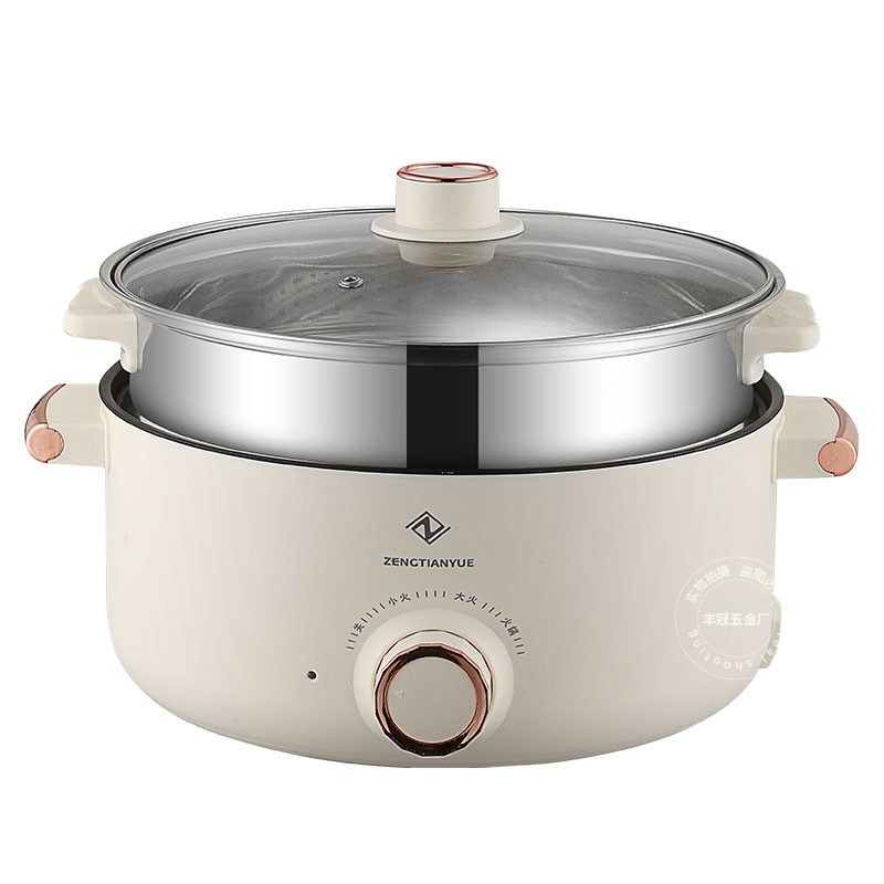 Carefully selected multi-functional household all-in-one electric hot pot, small electric pot for cooking noodles and stir-frying in student dormitories, electric hot pot Item Picture
