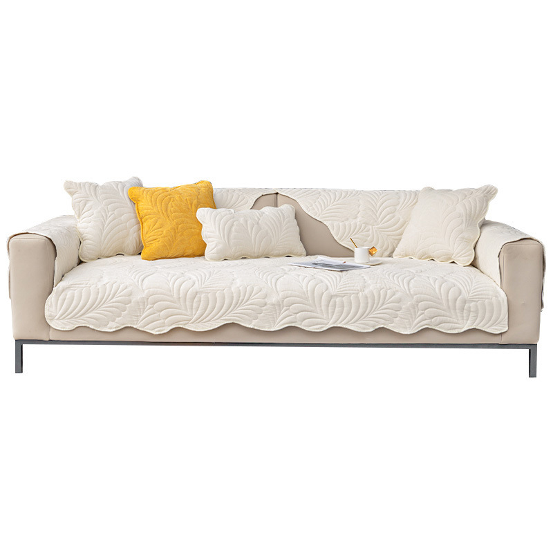 Chenier sofa cover, all-season universal sofa cover, light luxury and high-end, thickened anti-slip sofa cushion Item Picture