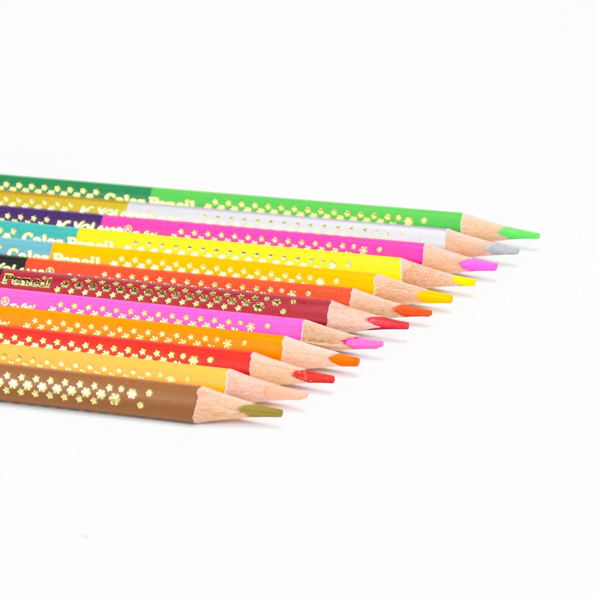 Yalong's new wholesale children's art products - 24-color double-headed colored wooden pencils for cross-border exclusive supply Application Scenario