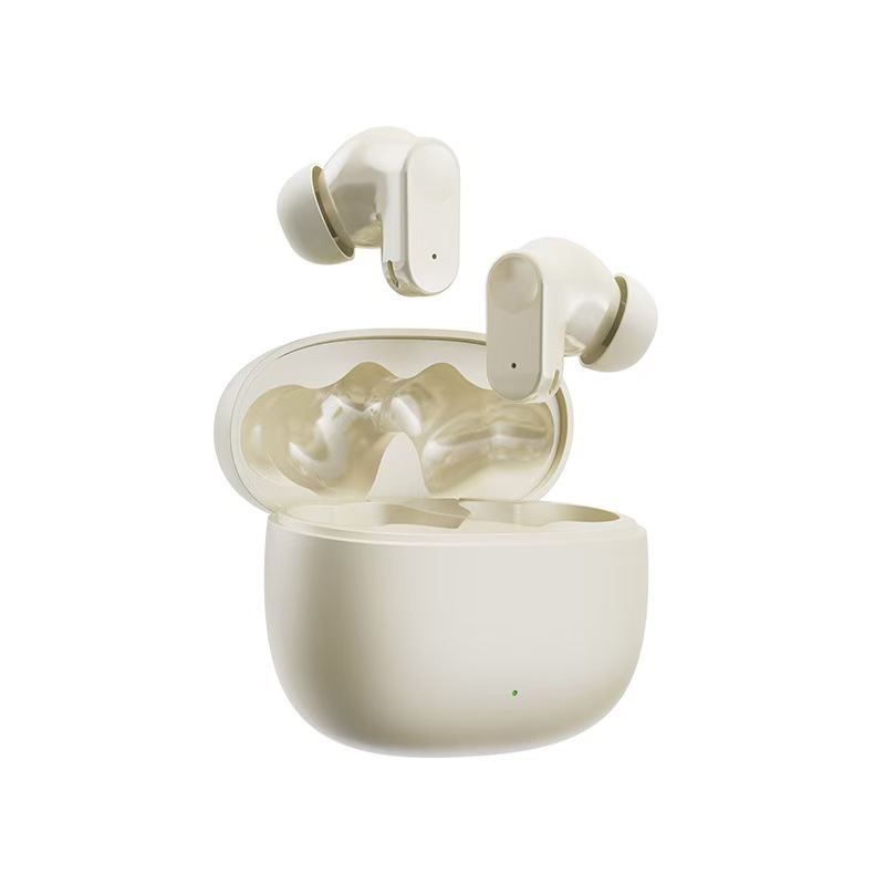 德国柏林之声2025新款无线蓝牙耳机降噪高音质高颜值运动超长续航白底实物图