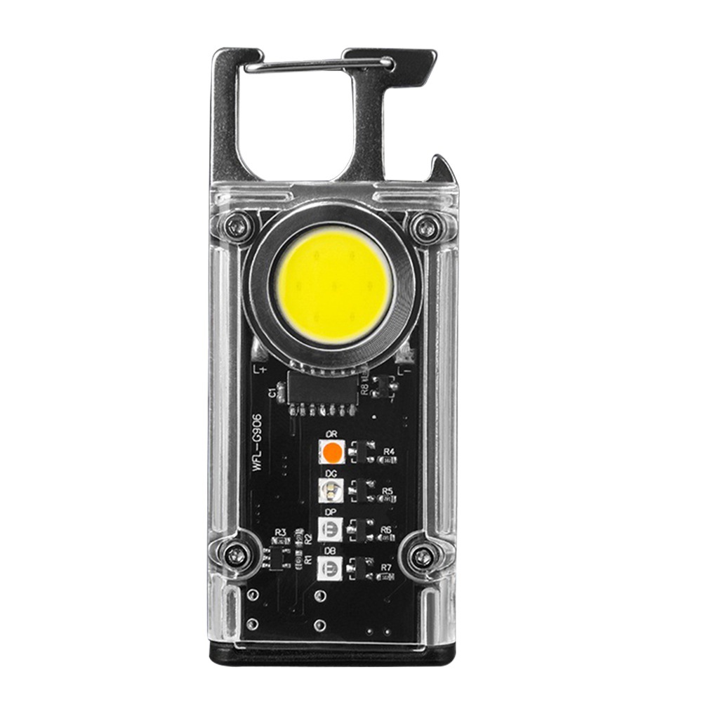 Amazon Cross-border outdoor camping powerful flashlight, outdoor multi-functional camping lighting flashlight, work light, side light