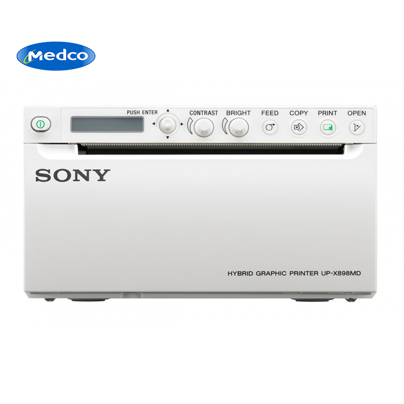 跨境专供SONY索尼UP-X898MD黑白热敏打印机医用便携式超声打印机