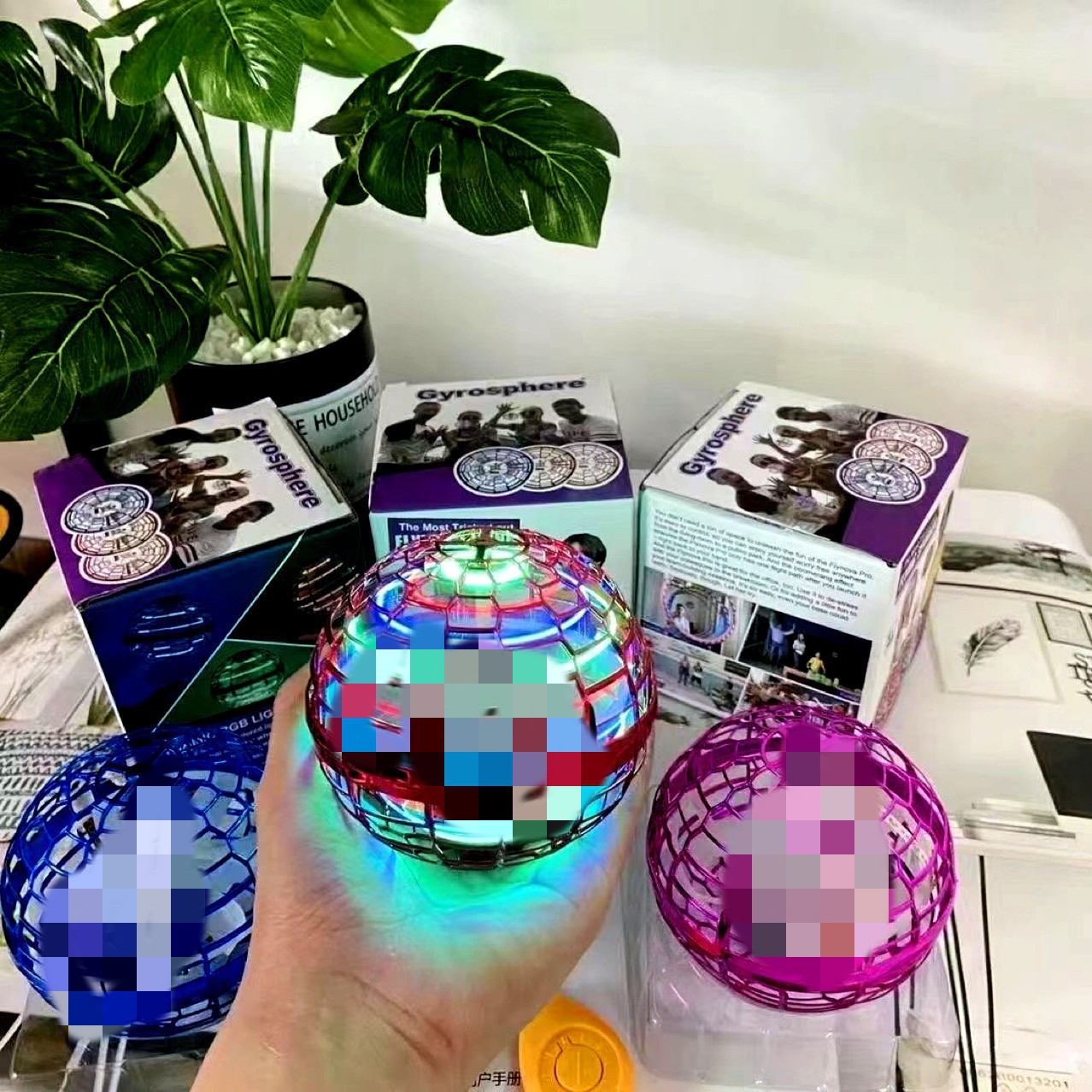 Amazon Smart Spinning Ball, glowing floating Flying Ball, ufo magic sensing Flying Ball, black technology children's toys Application Scenario