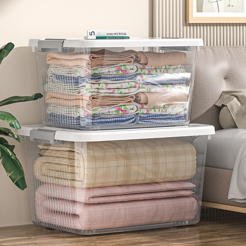 صندوق فاصل بلاستيكي مغلف بملابس منزلية Specification image