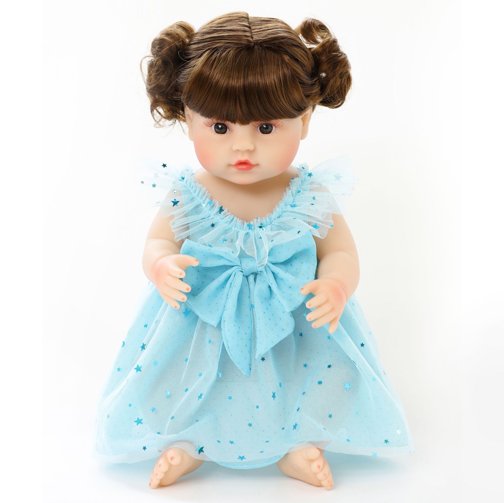 Rebirth doll, soothing simulation baby doll, vinyl doll, plush toy, children's soft rubber toy gift wholesale Application Scenario