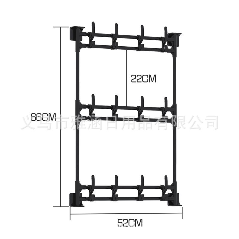 洞洞板/挂钩白底实物图