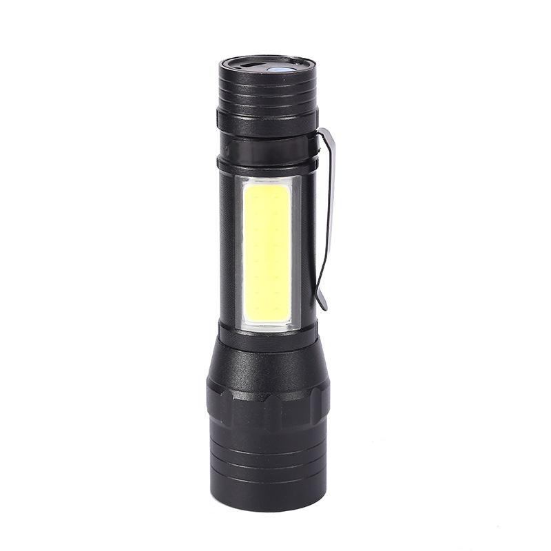 Aluminum alloy high-power tactical flashlight, small portable strong light flashlight Item Picture