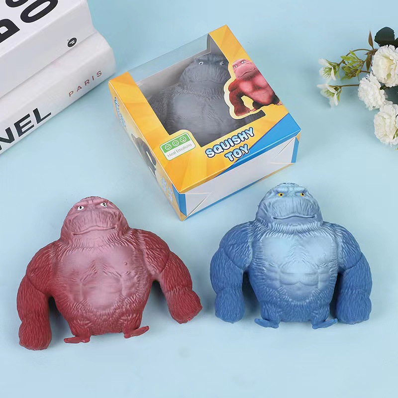 The "Stress-relieving Gorilla King" is a must-have stress-relieving gadget. It's a popular monkey doll and a creative children's venting toy gift Application Scenario