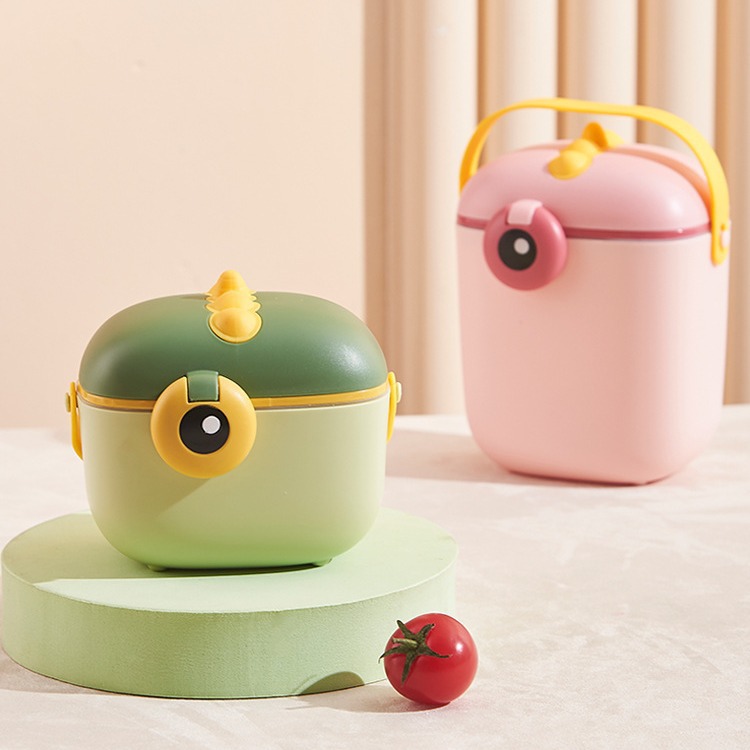Portable milk powder box, milk powder packaging box, baby products, flower mud moisture-proof sealed portable version details Picture