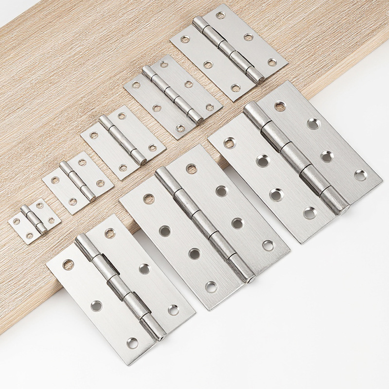 A comprehensive list of hardware accessories for stainless steel hinges, wardrobe doors, swing hinges, folding thickened small hinges, and small folding hinges for doors and Windows details Picture