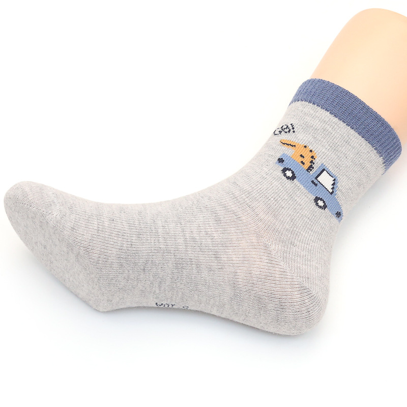 儿童丝袜/儿童连裤袜/袜子儿童/袜子宝宝过膝卡通/无骨袜男童冬季细节图