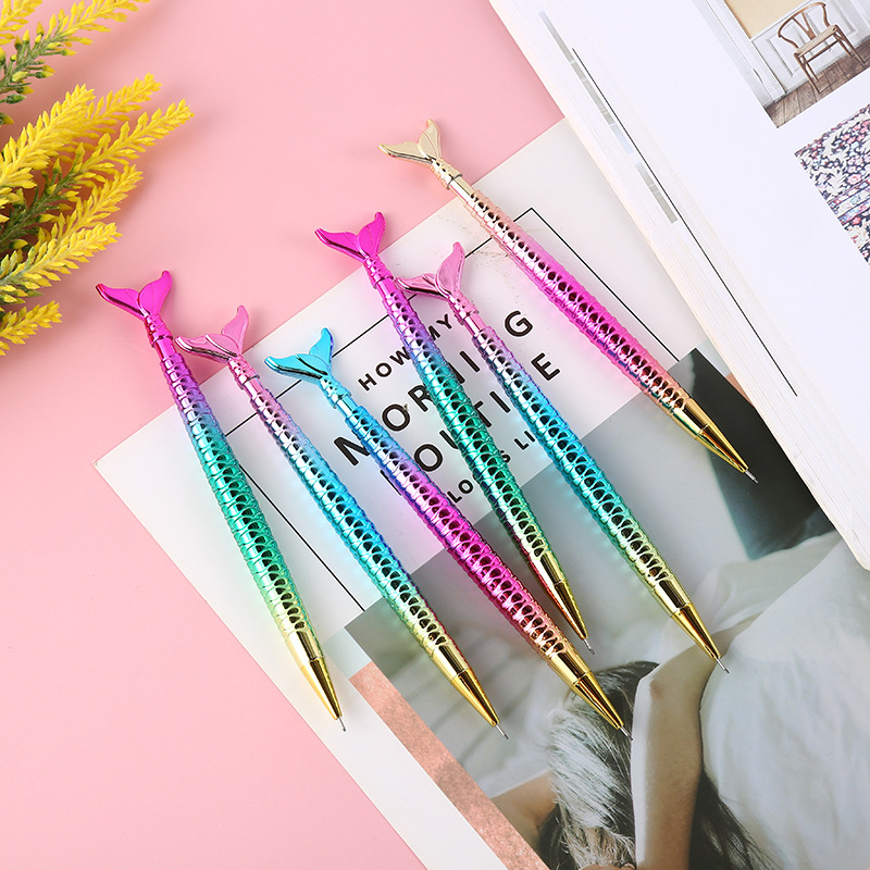 Oufeiya 5386 Mermaid 0.7/0.5 mechanical pencil manufacturer supplies wholesale student activity pencil stationery Specification image