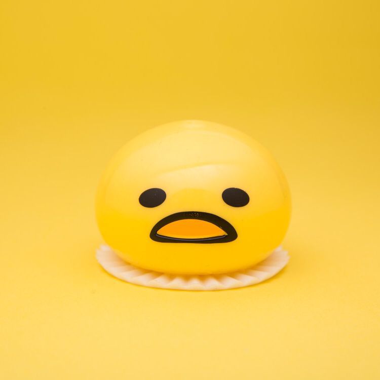 Factory direct supply of creative prank toys, lazy egg yolk egg yolk Egg yolk Vomiting King Egg Yolk Packet Pinching Fun toys details Picture