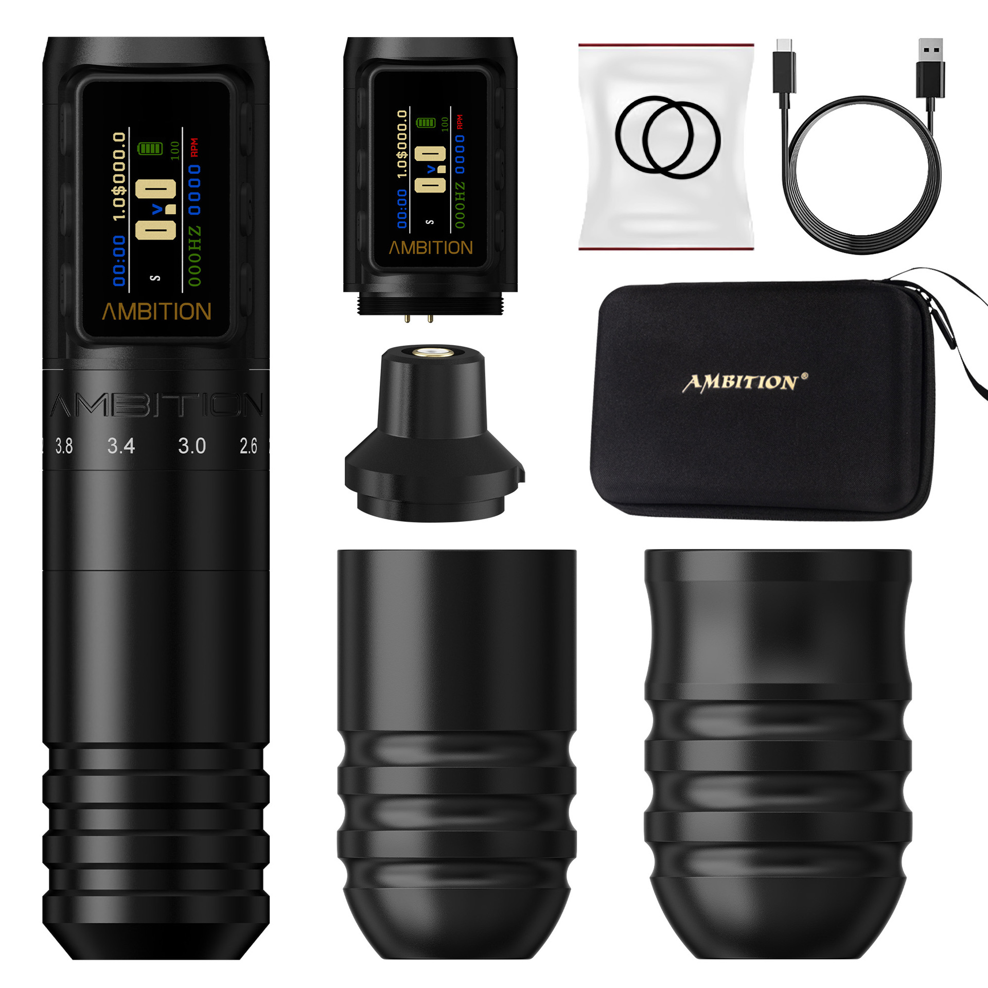 shanilak adjustable billing wireless charging tattoo pen, tattoo all-in-one machine, beauty tool