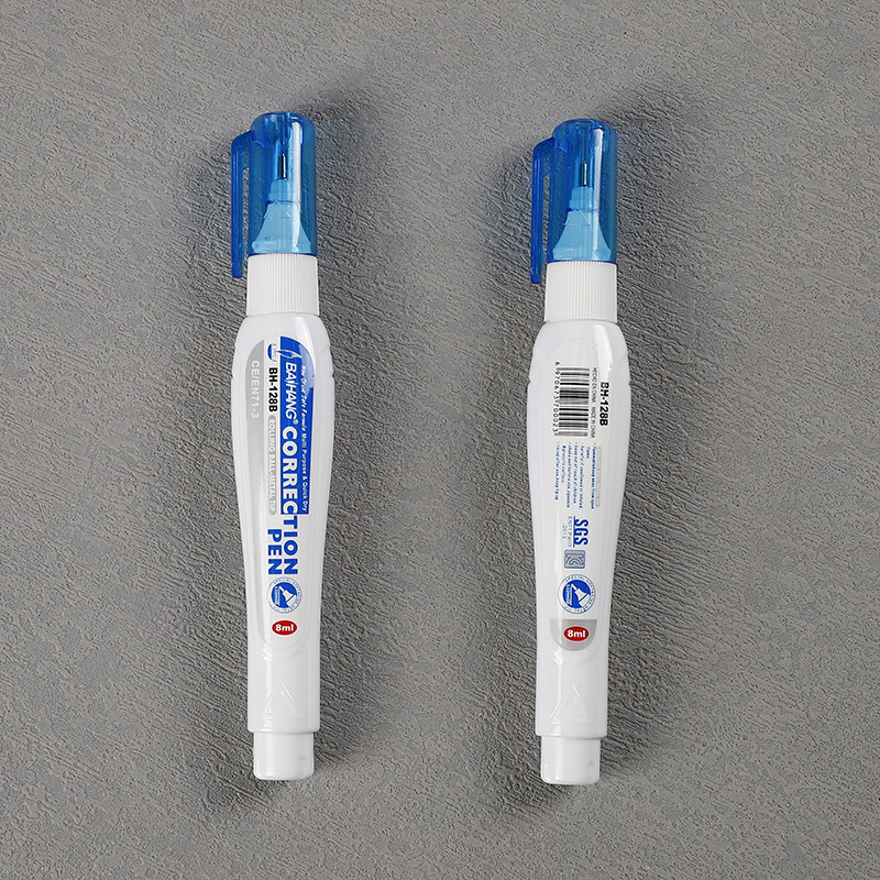 Amazon's best-selling correction fluid correction pen is a white student pen with a steel head. It has strong coverage and dries quickly details Picture