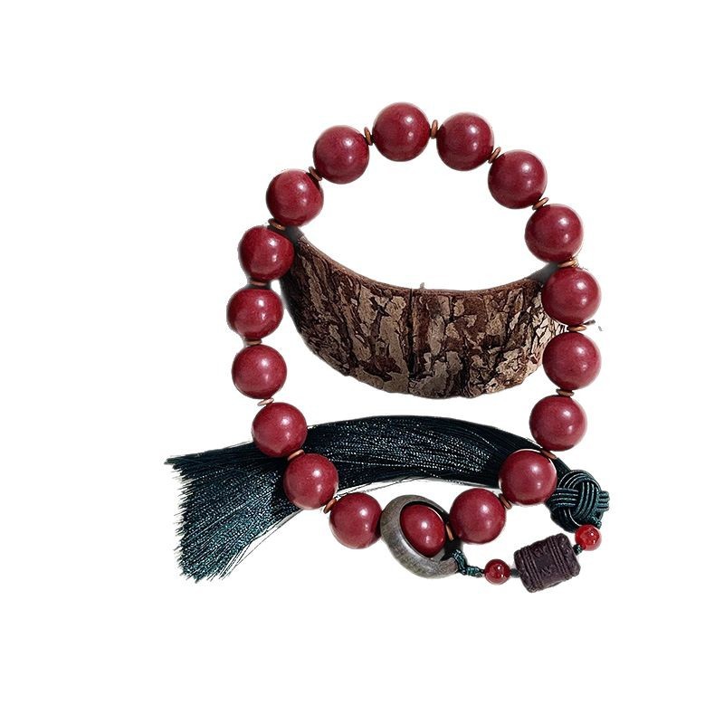 Fabricante al por mayor hexiang beadstring de mano método antiguo natural para refinar hierbas medicinales DIY seis palabras proverbio perlas de buda para hombres y mujeres pulsera Item Picture