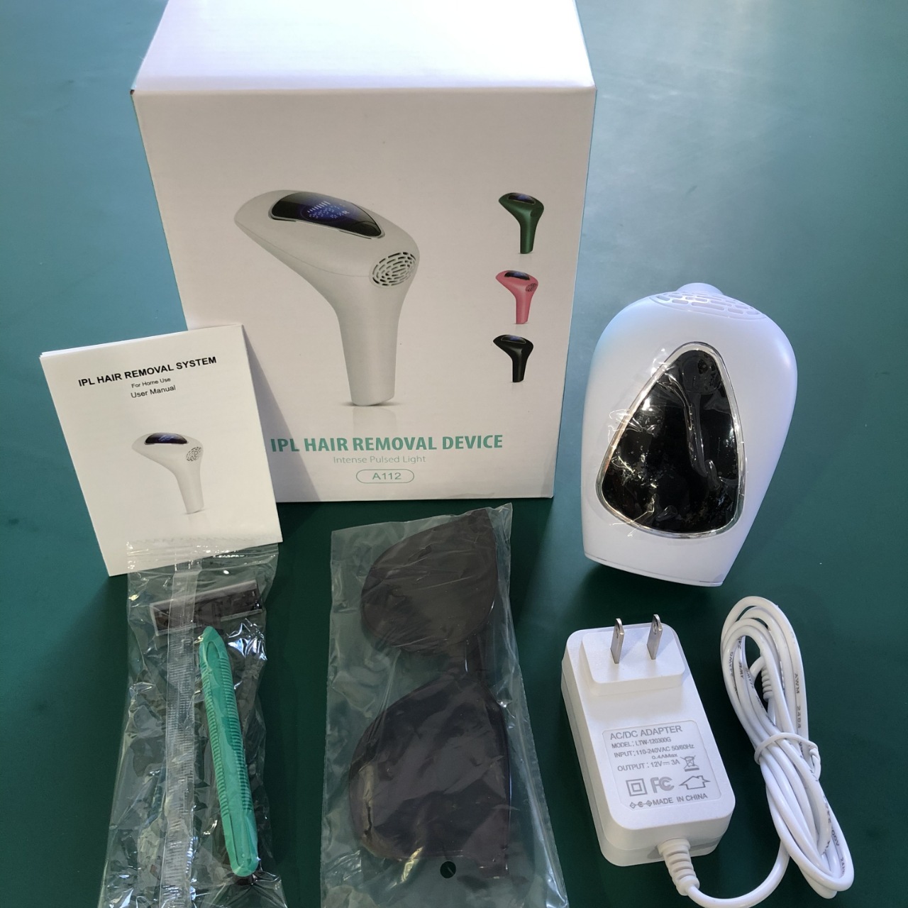 Cross-border hair removal wonder - portable home painless LCD laser hair removal device - highly efficient and long-lasting home laser hair removal device Application Scenario