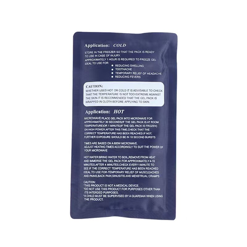 Cross-border export circular use of cold and hot compress physiotherapy bags, fever reduction and cooling ice packs, nylon fabric gel cold and hot bags Item Picture