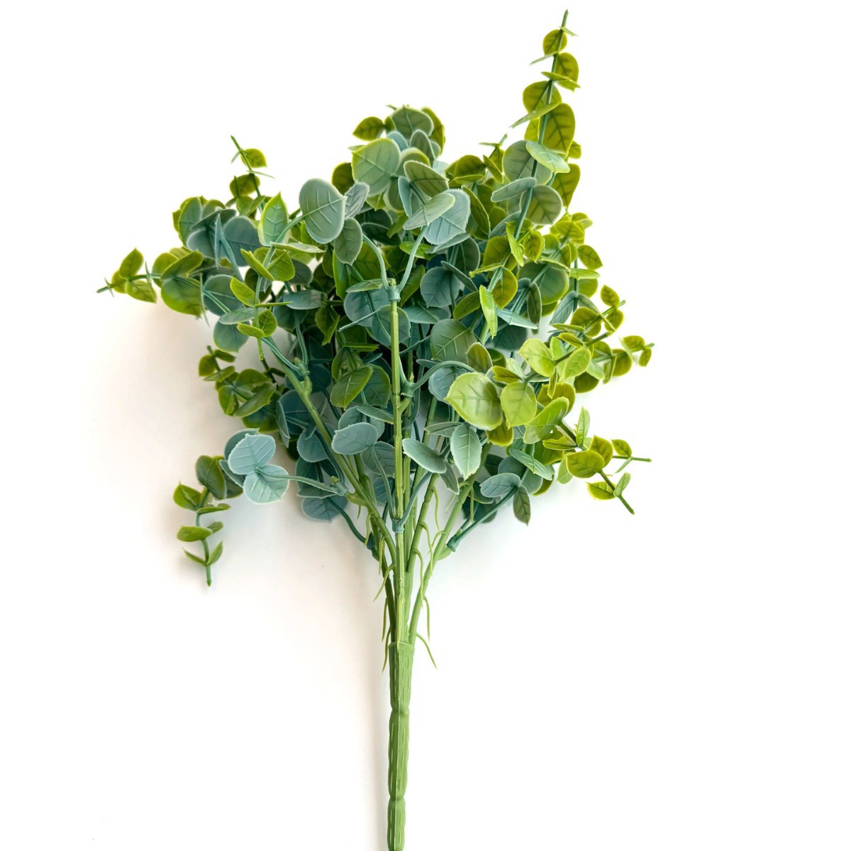 批发仿真植物网红绿植尤加利叶竹叶把束系列绿叶绿植塑料水草把束产品图