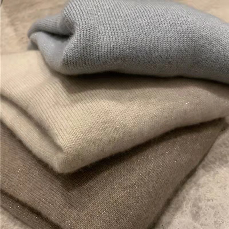 美利奴羊毛衫/羊毛混纺打底/羊绒衫/毛衣女宽松韩版/毛衣女细节图