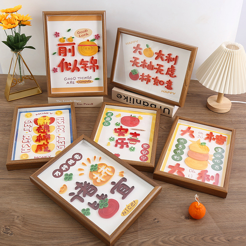 刮刮卡/新年贺卡/宝贴纸/珠片花/发夹产品图