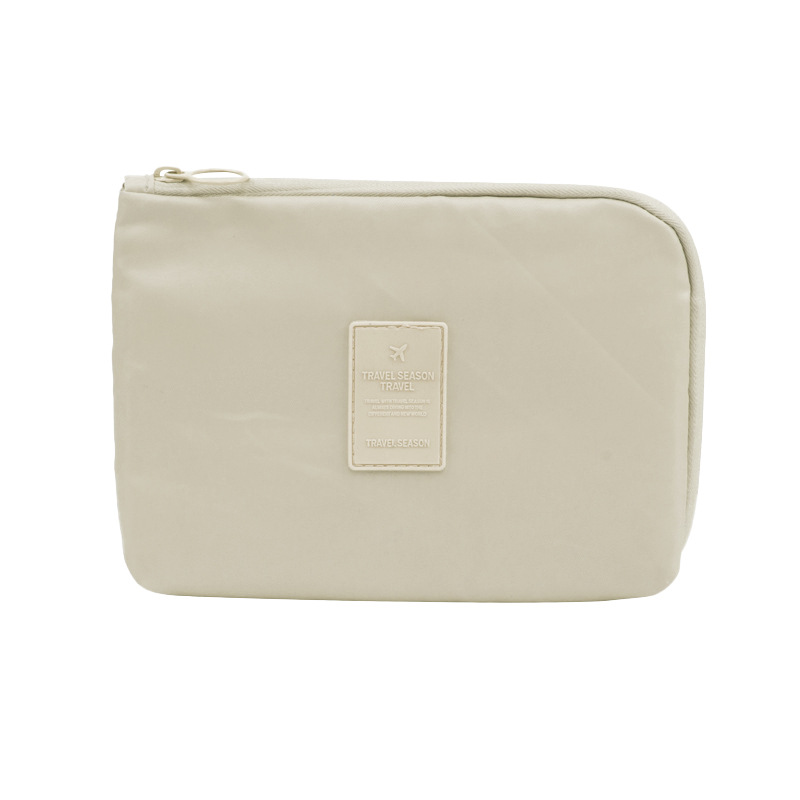 便携数码收纳包移动电源数据线耳机分类整理旅行收纳袋旅行必备白底实物图