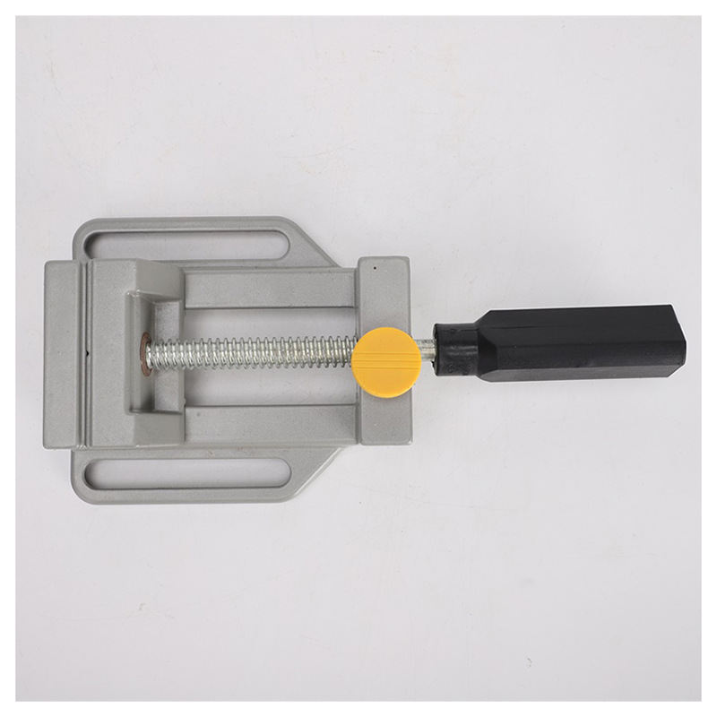 Single-handle quick right-angle clamp, bench vise, small table vise, woodworking tool, right-angle fixed clamp, welding clamp Item Picture