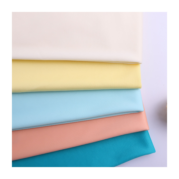 Original manufacturer's all-polyester 75D double-sided flat fabric lining fabric composite base fabric fashion casual knitted flat fabric Application Scenario