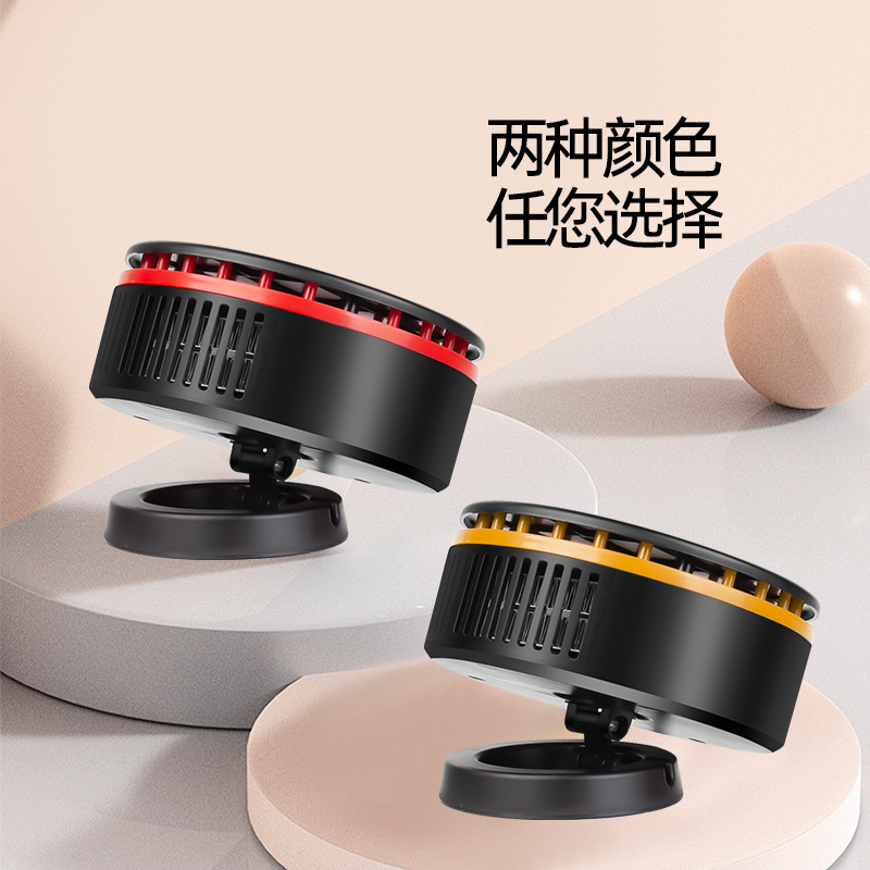 12V universal 360° adjustable hot air blower for car, front windshield defogging and defrosting car warm air blower Specification drawing