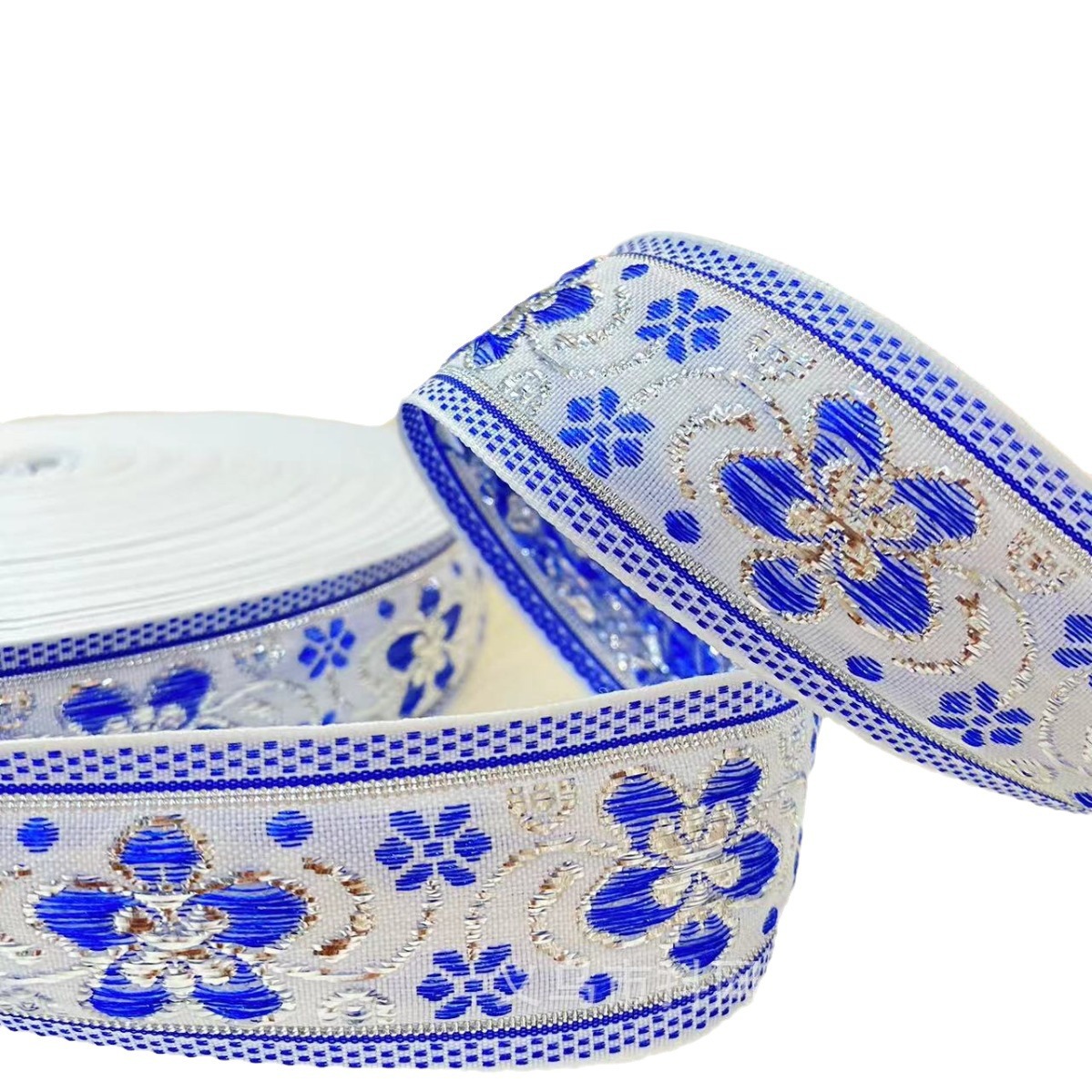3 cm handmade DIY bow webbing flower gift box packaging tape Hanfu ethnic costume performance costume accessories Item Picture