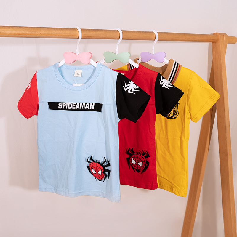 Children's plastic one-piece baby hanger set, mother and baby store butterfly colorful baby clothes hanging and drying details Picture