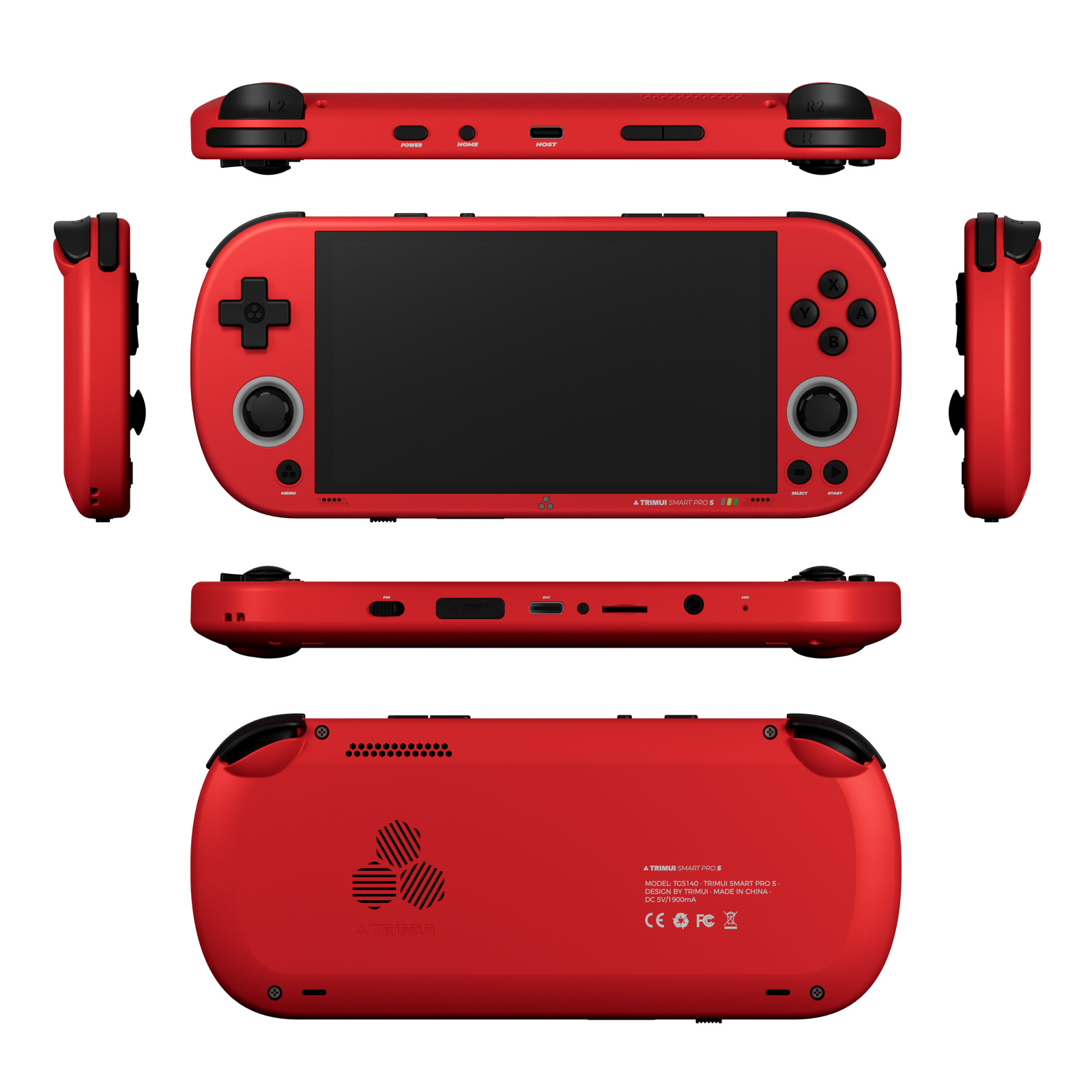 ✅TRIMUI Smart Pro S bmi open source handheld game console arcade handheld cross-border 4.96 inches Item Picture