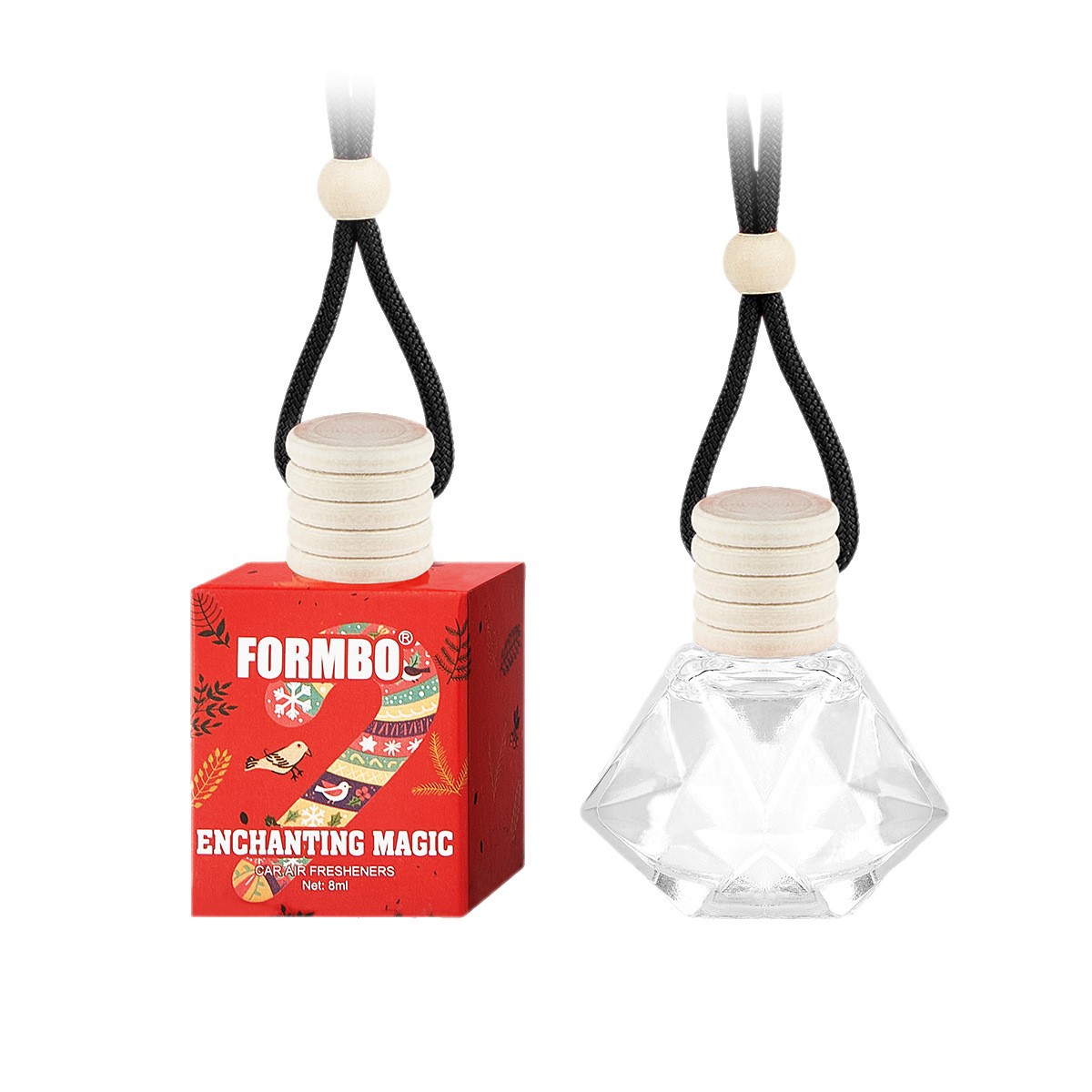 【 Cross-border Exclusive 】FORMBO Car Aroma Diffuser, car interior decoration, Christmas Festive Atmosphere, Odor Removal Aroma Diffuser Item Picture