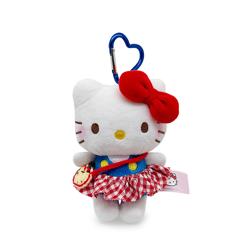 hellokitty plush toy, genuine Hello kitty keychain pendant, bag pendant, cute figurine Item Picture