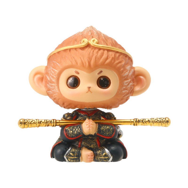 Direct sales from the manufacturer of 2D trendy male Monkey King blind box gifts, small tabletop ornaments and decorative items Item Picture