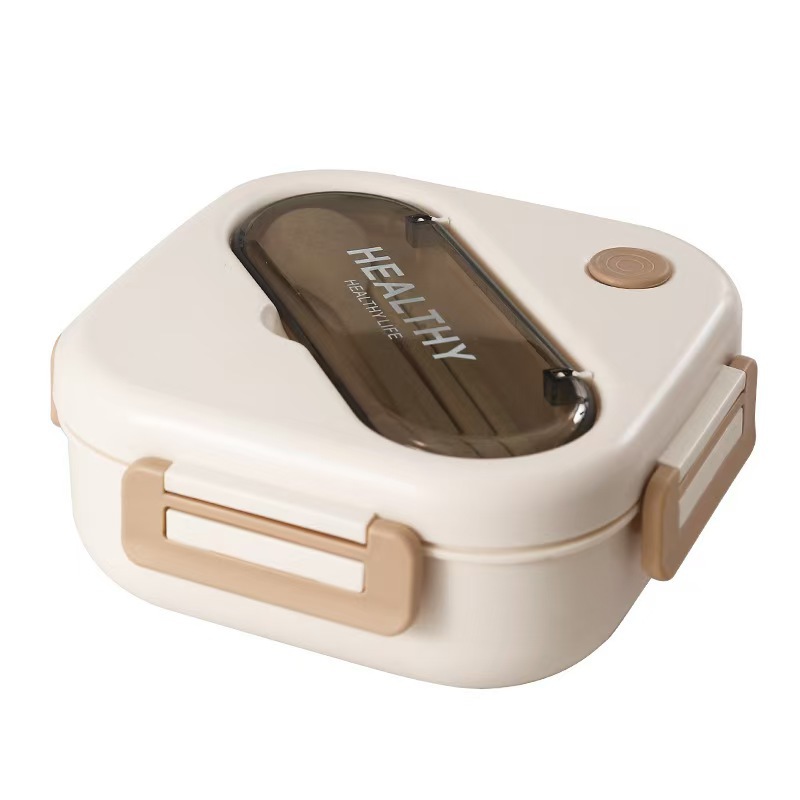 Student tableware, lunch boxes, children's lunch boxes, microwaveable plastic compartments, bento boxes, fresh-keeping boxes, portable lunch box manufacturers Item Picture