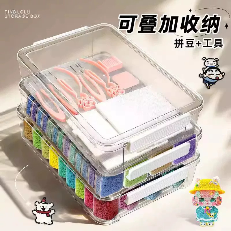 221-Color 30Ml Bean Paste Bottle Storage Box, Acrylic Transparent Bottle, 264-Color Bean Particle Portioning Bottle Box Application Scenario