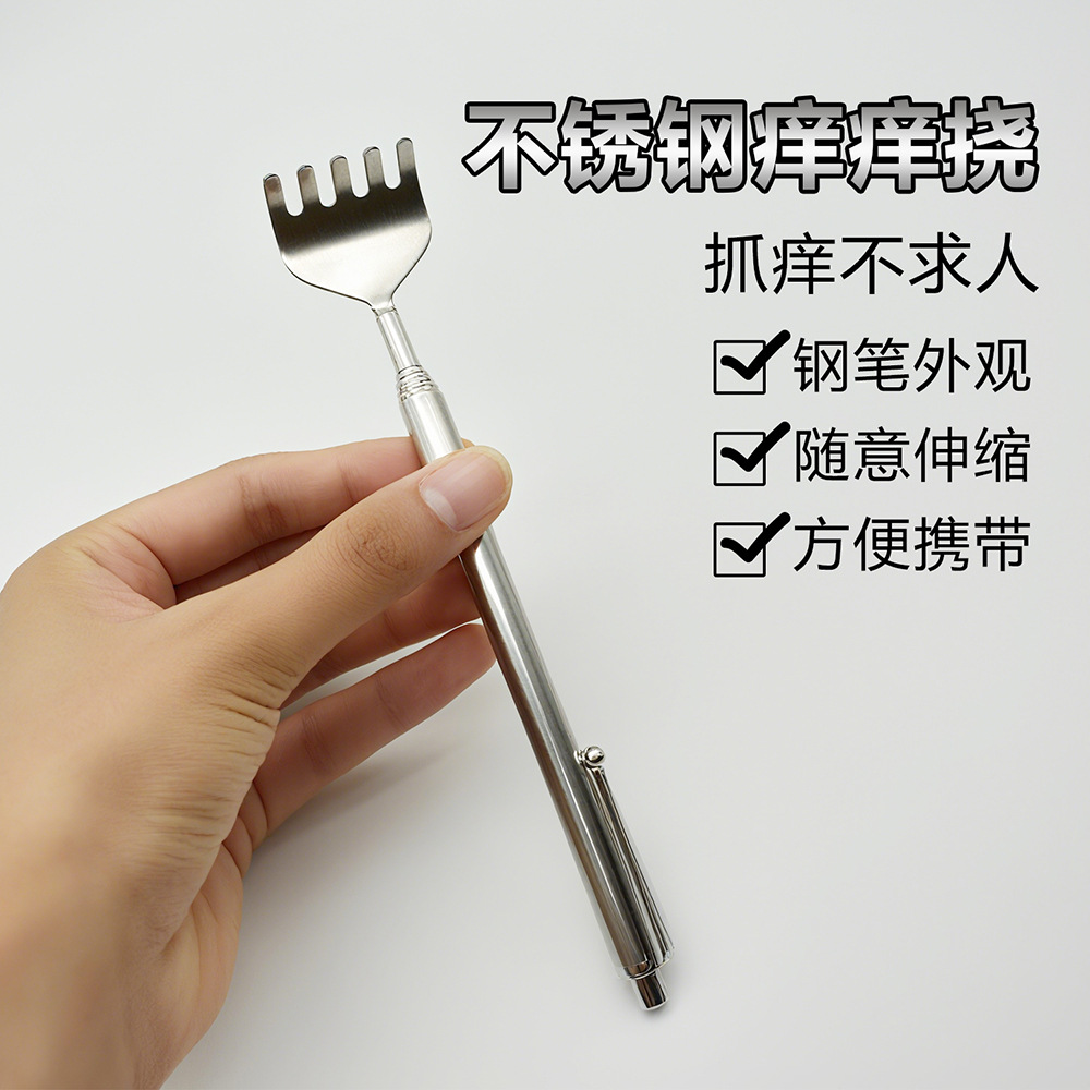 Factory direct supply of portable imitation pen, tickling, creative and practical, senior music, freely stretchable, no need to ask others, customized for export details Picture