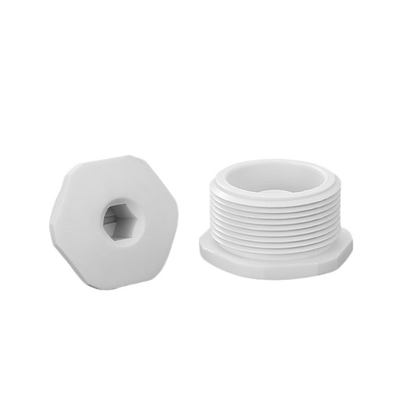 Hexagon socket plug, 4-inch nylon plastic oil plug, waterproof external thread cover, G1/2 plug head, G3/4 screw plug, M/NPT type Item Picture