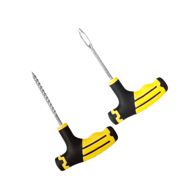 Car tire repair tool set, rubber strips, glue, quick tire repair, motorcycle vacuum tire general repair emergency Item Picture