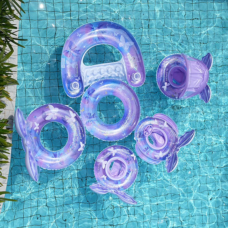 Children's swimming rings, seat rings, steering wheels, horns, rowing boats, bows, infant and baby trouser pockets, water floating beds