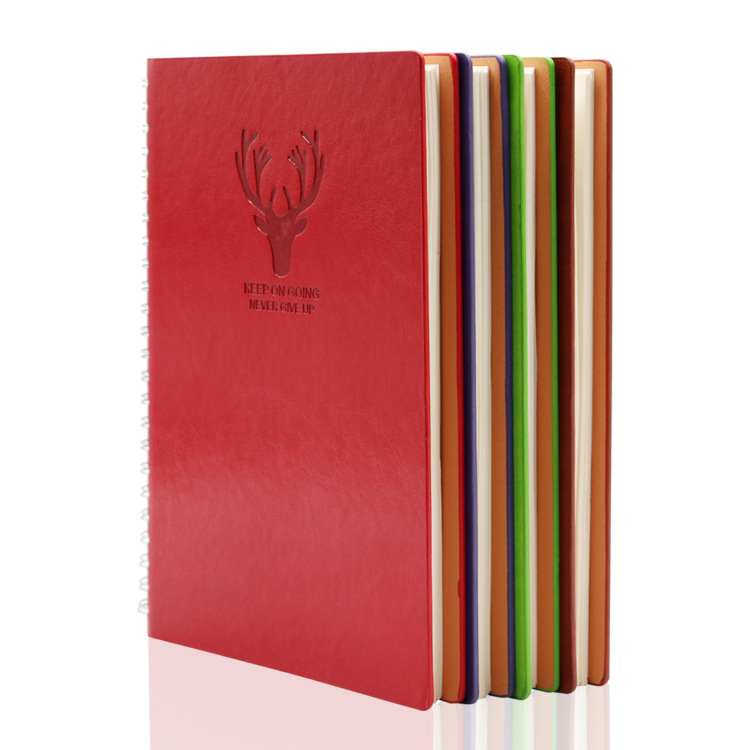 Yalong Cross-border Agenda PU Leather A5 notebook can be used as a soft leather stationery notebook