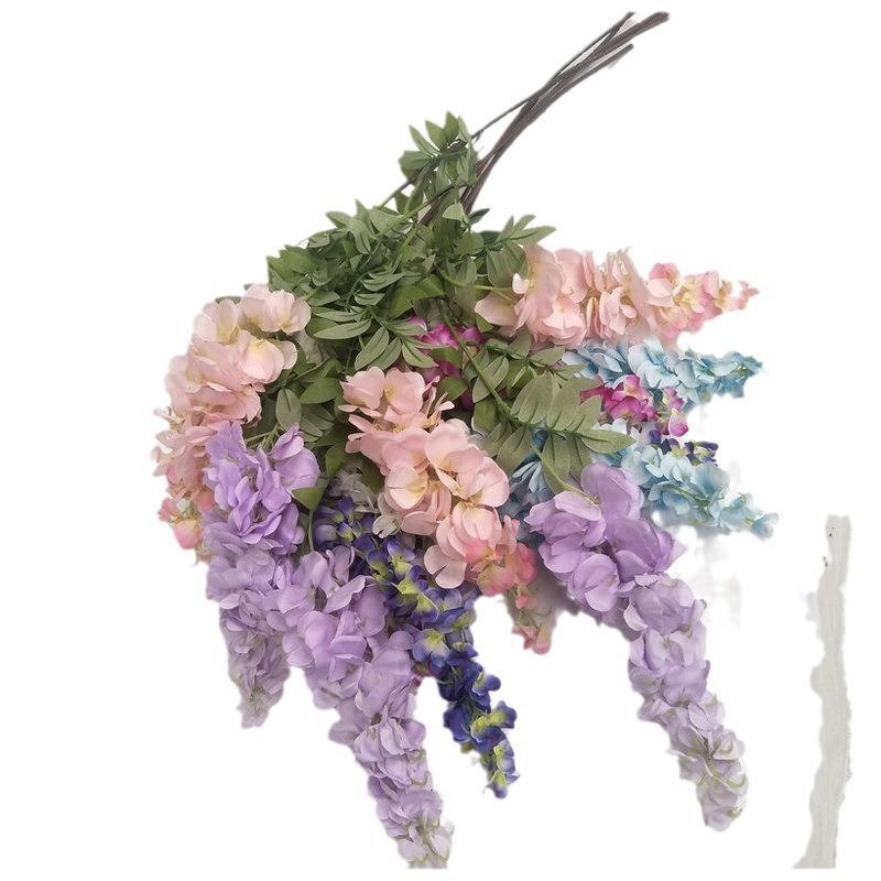 永生花/母亲节/永生花花束/花束针织/向日葵钩织成品批发白底实物图