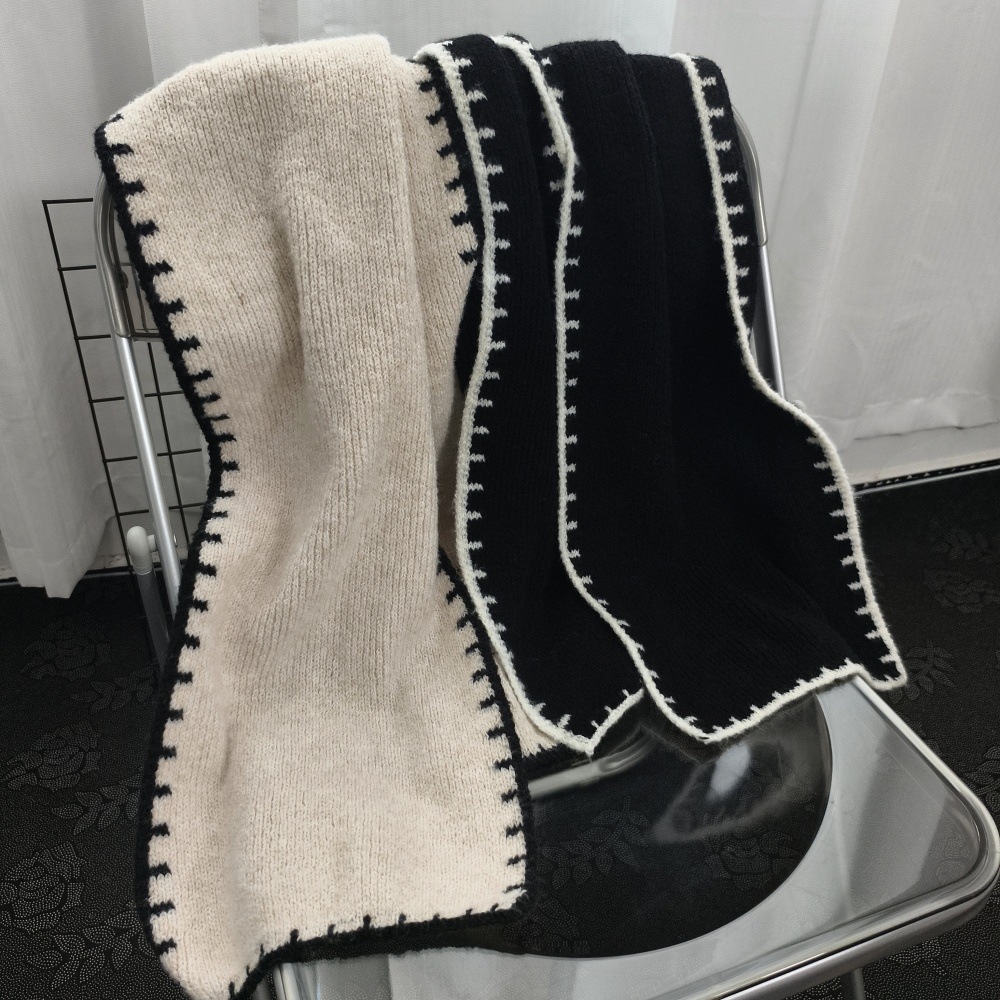 One-piece consignment for the new and cute Korean style scarves of Wooltouch in autumn and winter, suitable for both women and men. Wholesale from the school style street stall details Picture
