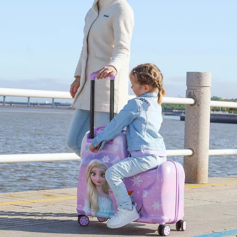 Maleta niños trolley case troyano cartoon travel case baby case embarque engrosado niños trolley case Application Scenario