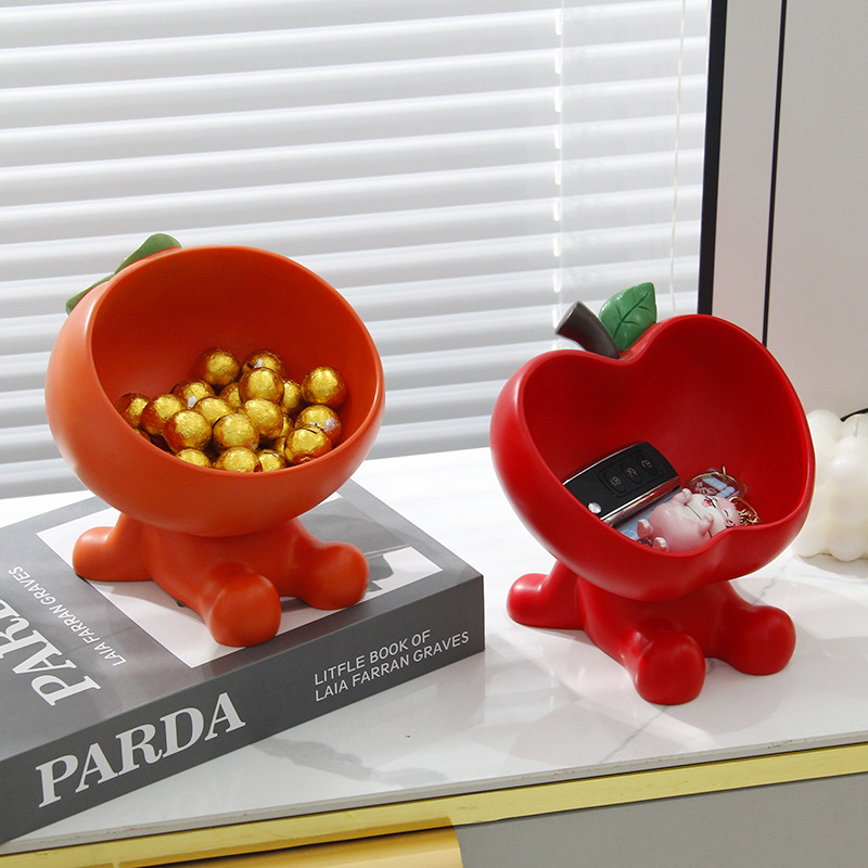 Cute cream-style, everything goes well. Key storage for the entrance hall, home decorations, and a fruit plate for the living room Application Scenario