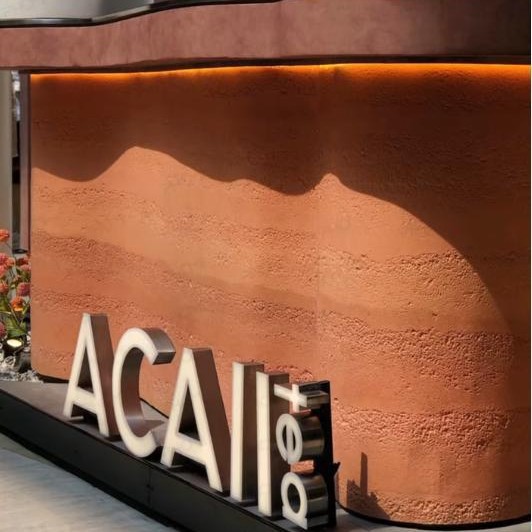 丹霞夯土板MCM软瓷砖软石柔性石材弯曲板建材夯土文化石墙贴白底实物图